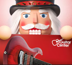 Guitar Center Holiday Wish List Sweepstakes prize ilustration