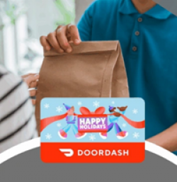 $50 DoorDash Giveaway prize ilustration