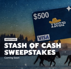 INSP Stash of Cash Sweepstakes prize ilustration
