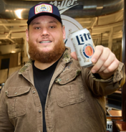 Miller Lite Luke Combs Sweepstakes prize ilustration