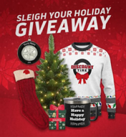 Sleigh Your Holiday Giveaway prize ilustration