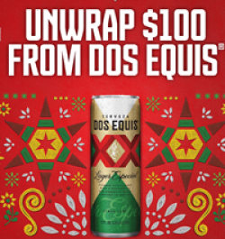 Dos Equis Holiday Gifts Sweepstakes prize ilustration