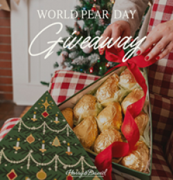 World Pear Day Giveaway prize ilustration