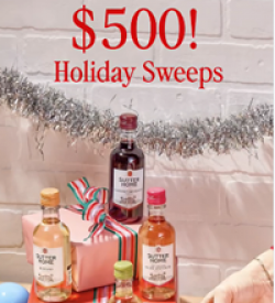 Sutter Home Holiday Sweepstakes prize ilustration