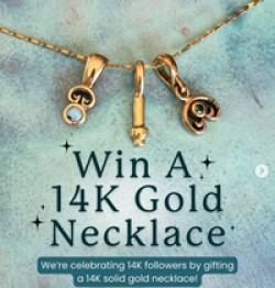 Vibe Jewelry 14K Gold Giveaway prize ilustration
