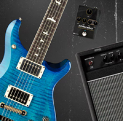 Guitar Center New Year New Gear Sweepstakes prize ilustration