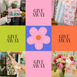 Bloom Towels Flower Shop Collection Giveaway prize ilustration