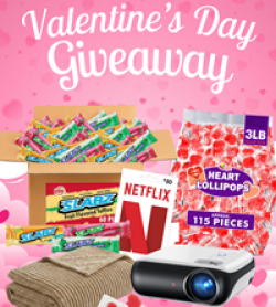 A Great Surprise Valentines Sweepstakes prize ilustration