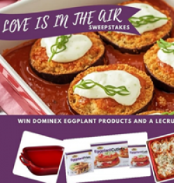 Dominex Love is in the Air Sweepstakes prize ilustration