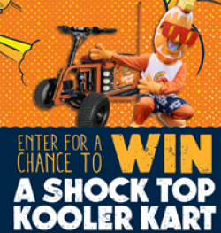 Shock Top Kooler Kartz Sweepstakes prize ilustration