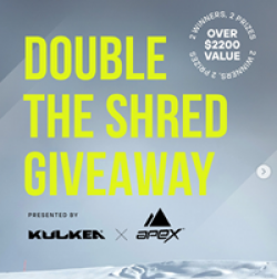 Double the Shred Giveaway prize ilustration