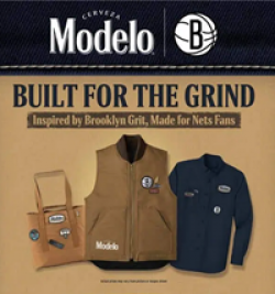 Modelo x Nets Built for the Grind Sweepstakes prize ilustration