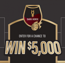 Dark Horse Wine $5K Sweepstakes prize ilustration