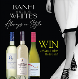 Banfi Whites Wardrobe Refresh Sweepstakes prize ilustration