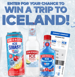 Smirnoff Ice Break the Ice Sweepstakes prize ilustration