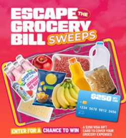 Seagrams Escapes Grocery Sweepstakes prize ilustration