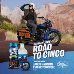 Cayman Jack Road to Cinco Sweepstakes prize ilustration
