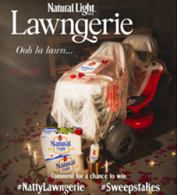 Natural Light Lawngerie Sweepstakes prize ilustration