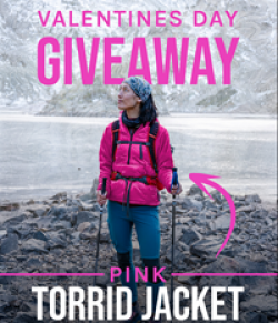 Custom Pink Torrid Jacket Giveaway prize ilustration