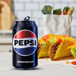 Pepsi Groceries for a Year Sweepstakes prize ilustration