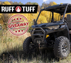 Ruff Tuff 50th Anniversary UTV Sweepstakes prize ilustration