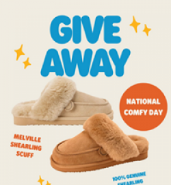 National Comfy Day Giveaway prize ilustration