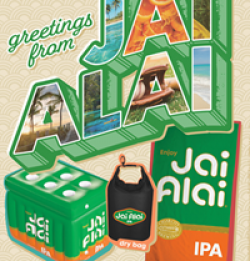 Greetings from Jai Lai Sweepstakes prize ilustration