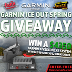 Garmin Ice Out Spring Giveaway prize ilustration