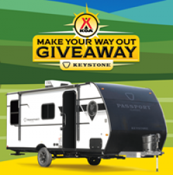 Keystone Make Your Way Out Sweepstakes prize ilustration