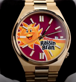 Raisin Bran Watch Giveaway prize ilustration