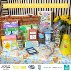 Hop Into Spring Family Giveaway prize ilustration
