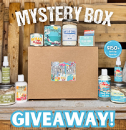 Surfs Up Candle Mystery Box Giveaway prize ilustration