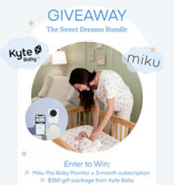 Miku x Kyte Baby Sweepstakes prize ilustration