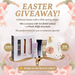 Sabon Easter Giveaway prize ilustration