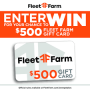 Fleet Farm $500 Gift Card Swee...