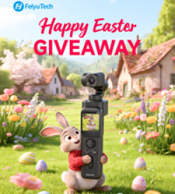 FeiyuTech Happy Easter Giveaway prize ilustration
