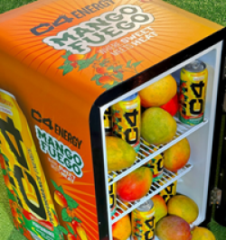 C4 Energy Mini Fridge Giveaway prize ilustration