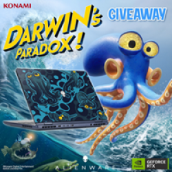 Darwins Paradox Alienware Laptop Sweeps prize ilustration