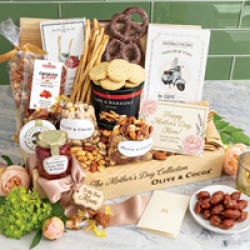 Mothers Day Gourmet Gift Basket Giveaway prize ilustration
