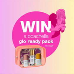 Win a Coachella Glo Pack prize ilustration