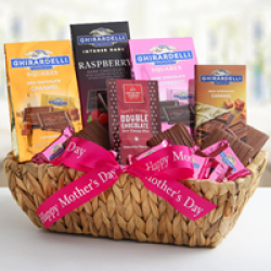 Mothers Day Ghirardelli Chocolate Giveaway prize ilustration