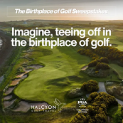 The Birthplace of Golf Sweepstakes prize ilustration