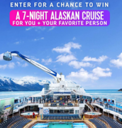 Alaska Cruise Giveaway prize ilustration