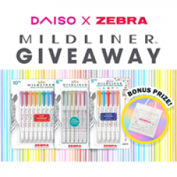 Zebra Pen Midliner Giveaway prize ilustration