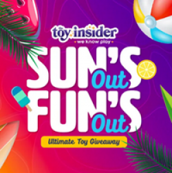 Toy Insider 2026 Suns Out, Funs Out Sweeps prize ilustration