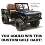 White Claw Custom Golf Cart Gi...