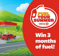 Circle K Fuel Your Summer Sweepstakes prize ilustration
