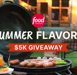 Food Network Summer Flavors Sweepstakes prize ilustration