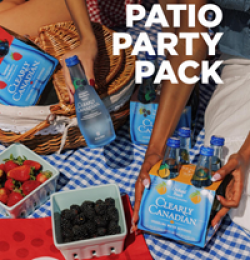 Clearly Canadian Patio Party Sweepstakes prize ilustration