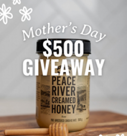 Peace River Honey Mothers Day Giveaway prize ilustration